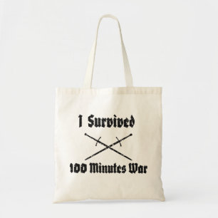 Bolso De Tela Sobreviví a un Tote de guerra de 100 minutos