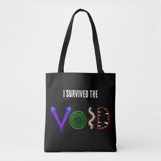 Bolso De Tela Sobreviví al Vacío  (Anverso)
