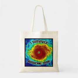 Bolso De Tela Sobreviví el tote de Irma del huracán