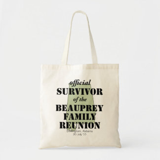 Bolso De Tela Sobreviviente de la Reunión Familiar de Alabama (v
