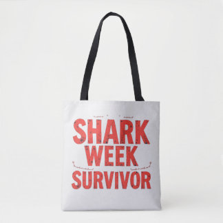 Bolso De Tela Sobreviviente de la Semana del Tiburón