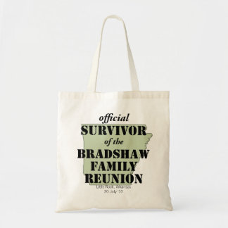 Bolso De Tela Sobreviviente oficial de la Reunión Familiar (verd