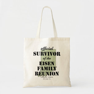 Bolso De Tela Sobreviviente oficial de Reunión Familiar - Indian