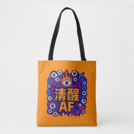 Bolso De Tela Sobrio AF - Chino - Tote