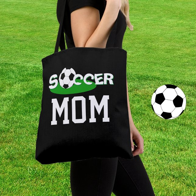 Bolso De Tela Soccer Mom Bag, Football Fan, Sports (Soccer Mom Tote Bag)