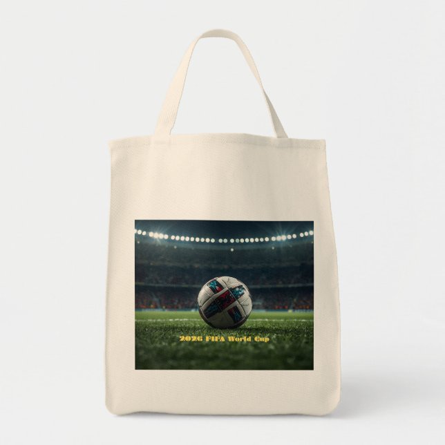 Bolso De Tela Soccer World Cup 2026 (Frente)