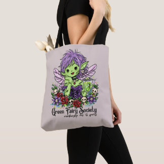 Bolso De Tela Sociedad de Hada Absenta