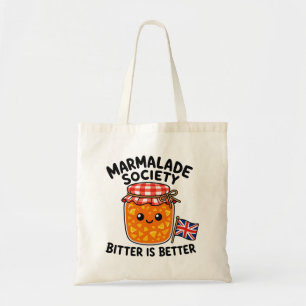 Bolso De Tela Sociedad de Mermelada Tarro Divertido Dibujos Anim