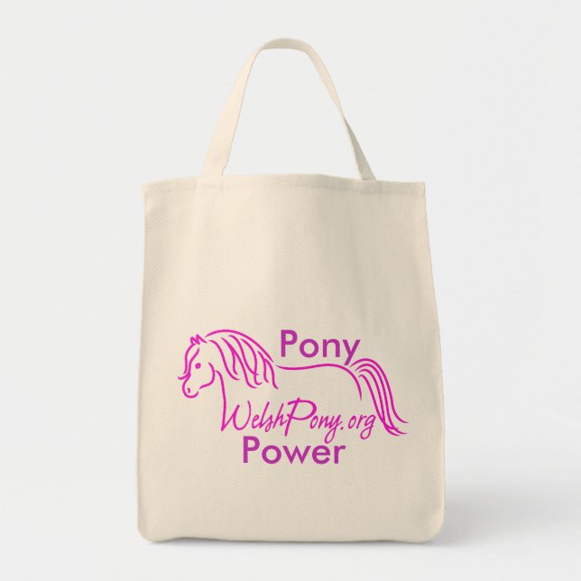 Bolso De Tela Sociedad del potro galés y de la mazorca de (Frente)
