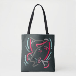 Bolso De Tela Sockeye Salmon Fish Moderno Art Tote Bag