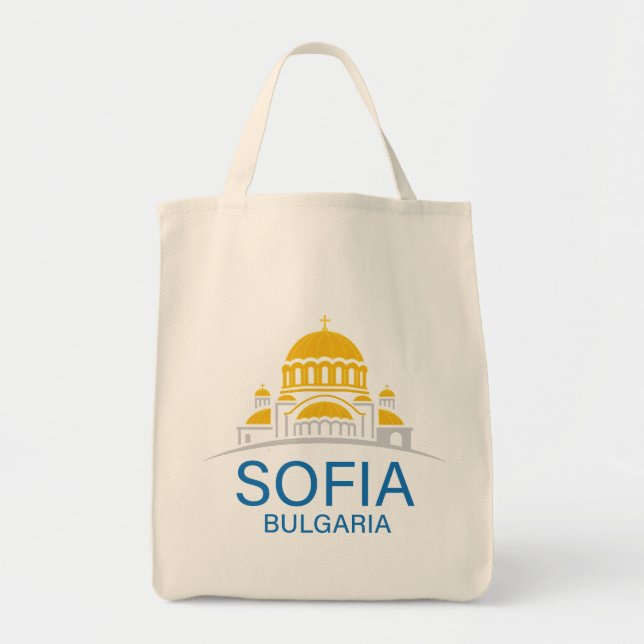 Bolso De Tela Sofia Bulgaria European Union (Frente)