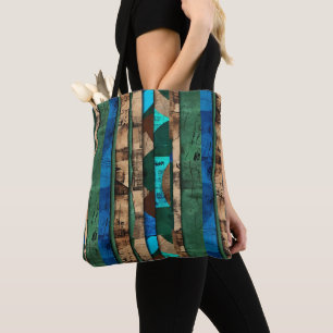 Bolso De Tela Sofisticada isla caribeña africana de lujo
