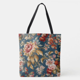 Bolso De Tela Sofisticado diseño floral italiano hermoso