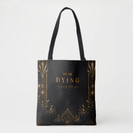 Bolso De Tela Sofisticado Glam Halloween