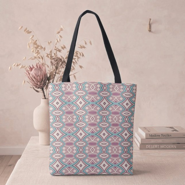 Bolso De Tela Soft Diamond & Oval Symmetry (Subido por el creador)