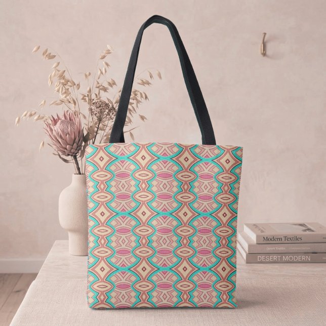 Bolso De Tela Soft Diamond & Oval Symmetry (Subido por el creador)
