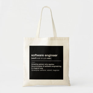 Bolso De Tela Software Engineer