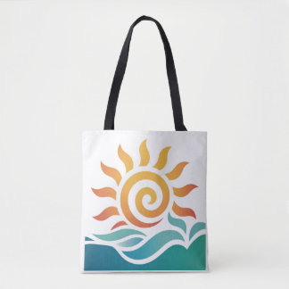 Bolso De Tela Sol Brillante