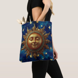 Bolso De Tela Sol Celestial