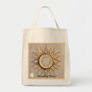 Bolso De Tela "Sol dorado"