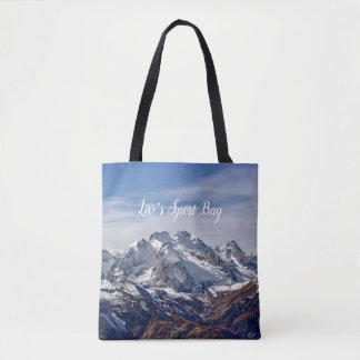 Bolso De Tela Sol en las Montañas