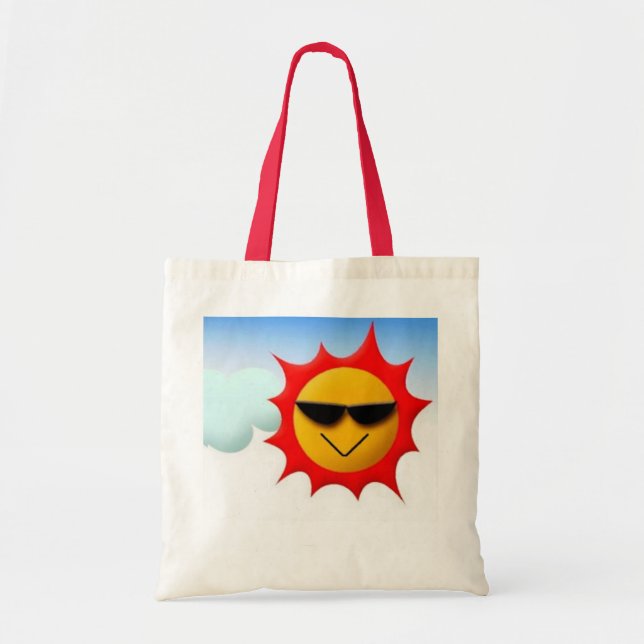 Bolso De Tela Sol verano (Frente)