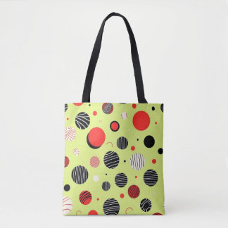 Bolso De Tela Solar Pop Abstract Geometric