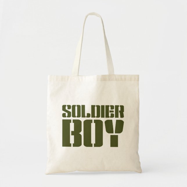 BOLSO DE TELA SOLDIER BOY (Frente)
