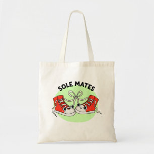 Bolso De Tela Sole Mates Funny Shoe Pun