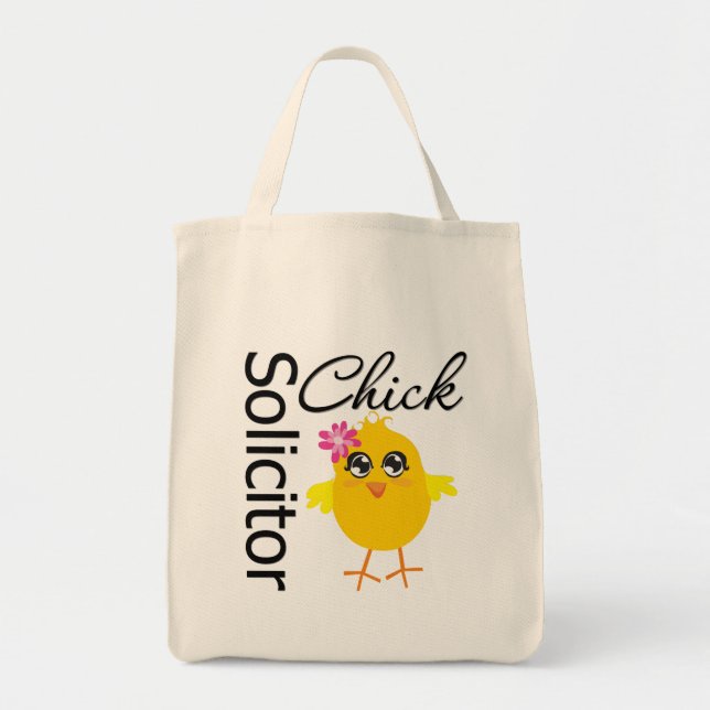 Bolso De Tela Solicitor Chick (Frente)