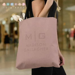 Bolso De Tela Solid Soft Light Paste Terracotta Pink Red Color