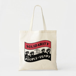 Bolso De Tela Solidaridad con el pueblo de Egipto