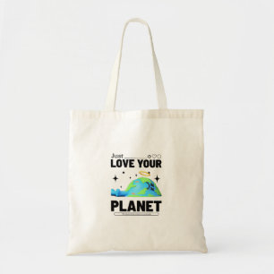 Bolso De Tela Solo ama tu planeta