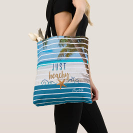 Bolso De Tela SOLO BEACHY Tropical Beach Travel