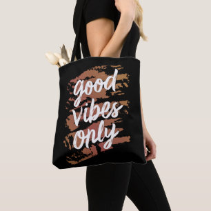 Bolso De Tela sólo buenas vibraciones