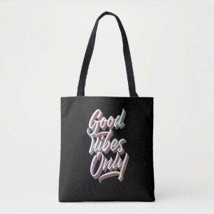 Bolso De Tela sólo buenas vibraciones