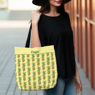 Bolso De Tela Solo delicias de piña