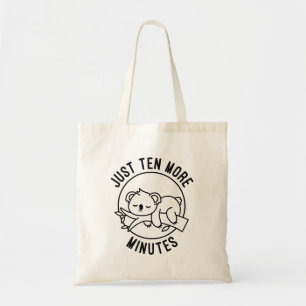 Bolso De Tela Sólo diez minutos más