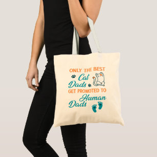 Bolso De Tela Sólo Las Mejores Papas De Gato Se Promocionan A La