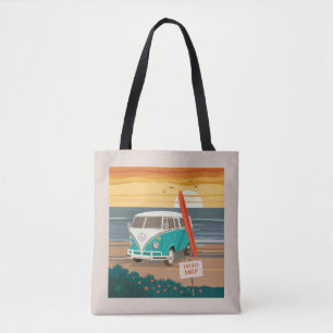 Bolso De Tela Sólo locales   VW Surf Van