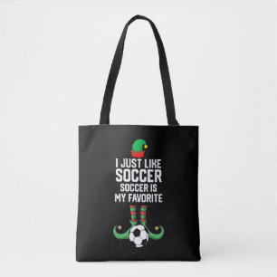 Bolso De Tela Solo me gusta el fútbol - Fútbol divertido