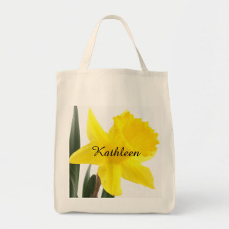 Bolso De Tela Solo narciso amarillo del narciso