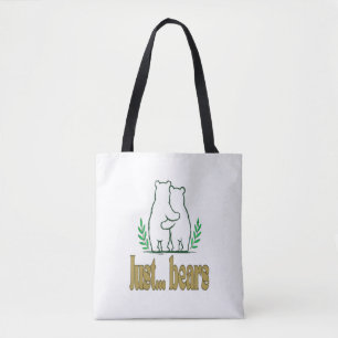 Bolso De Tela solo osos