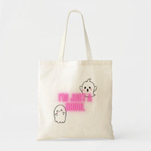 "Solo soy una chica" Tote Bag