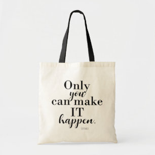 Bolso De Tela SOLO TÚ PUEDES HACER QUE SUCEDA Personalizado
