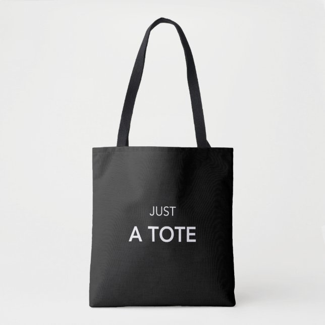Bolso De Tela Sólo un (Anverso)