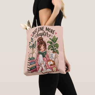 Bolso De Tela Solo un capítulo más – Amante de los libros acoged
