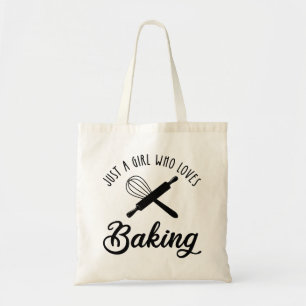 Bolso De Tela Sólo un Chica al que le encanta hacer