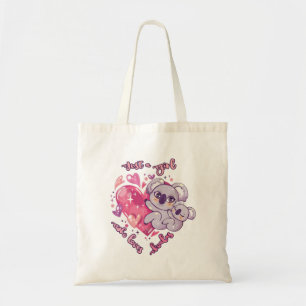 Bolso De Tela Sólo un Chica que ama a Koalas