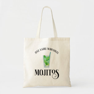 Bolso De Tela Solo un Chica que ama a los mojitos